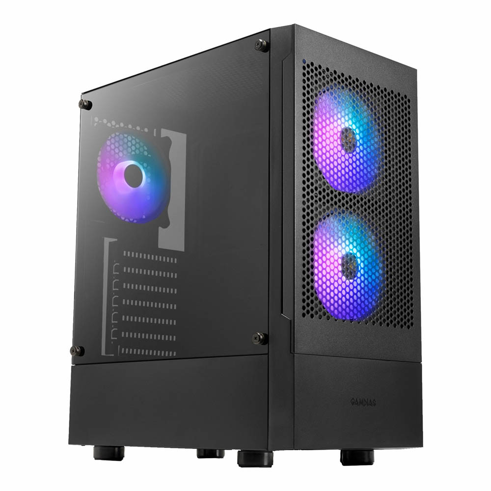 کیس کامپیوتر گیم دیاس مدل TALOS E3 MESH Black