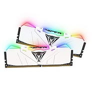 رم پاتریوت Viper RGB 16GB 8GBx2 3200MHz CL16 White