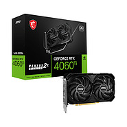 کارت گرافیک ام اس آی مدل GeForce RTX 4060 Ti VENTUS 2X BLACK 16G OC