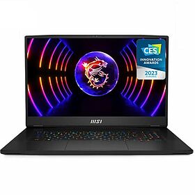 لپ تاپ گیمینگ 17.3 اینچی ام اس آی مدل Titan GT77HX Core i9 13980HX 64GB 4TB SSD 16GB RTX 4090