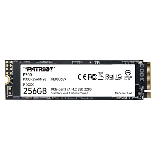 اس اس دی پاتریوت P300 M.2 2280 NVMe PCIe 256GB