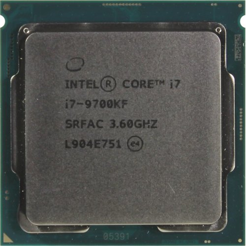 پردازنده اینتل مدل Core i7-9700KF فرکانس 3.60 گیگاهرتز