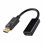 تبدیل DISPLAY PORT به HDMI مدل 4K طول 20 سانتی متر