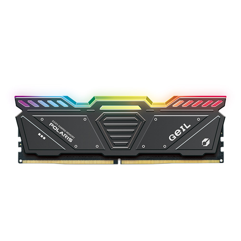 رم دسکتاپ گیل DDR5 تک کاناله 4800 مگاهرتز مدل POLARIS RGB ظرفیت 32 گیگابایت