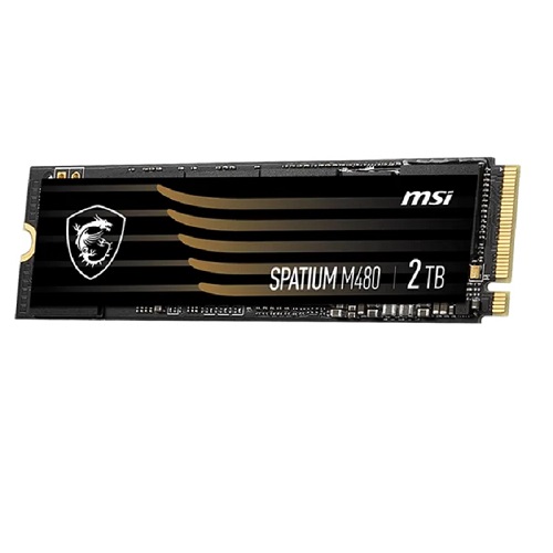 حافظه SSD اینترنال 2 ترابایت MSI مدل SPATIUM M480 NVME M.2