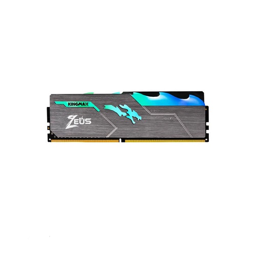 رم دسکتاپ DDR4 تک کاناله 3200 مگاهرتز کینگ مکس مدل Zeus Dragon RGB ظرفیت 8 گیگابایت