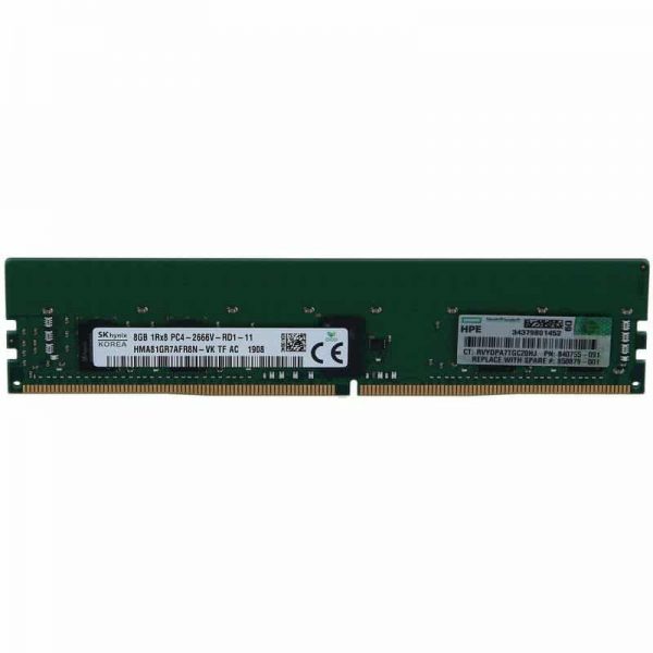 رم سرور اچ پی HP Memory 8GB DDR4 2666