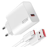 شارژر شیائومی ظرفیت 45 وات به همراه کابل