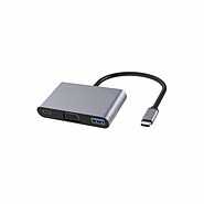 تبدیل USB Type C به VGA مدل 3 به 1