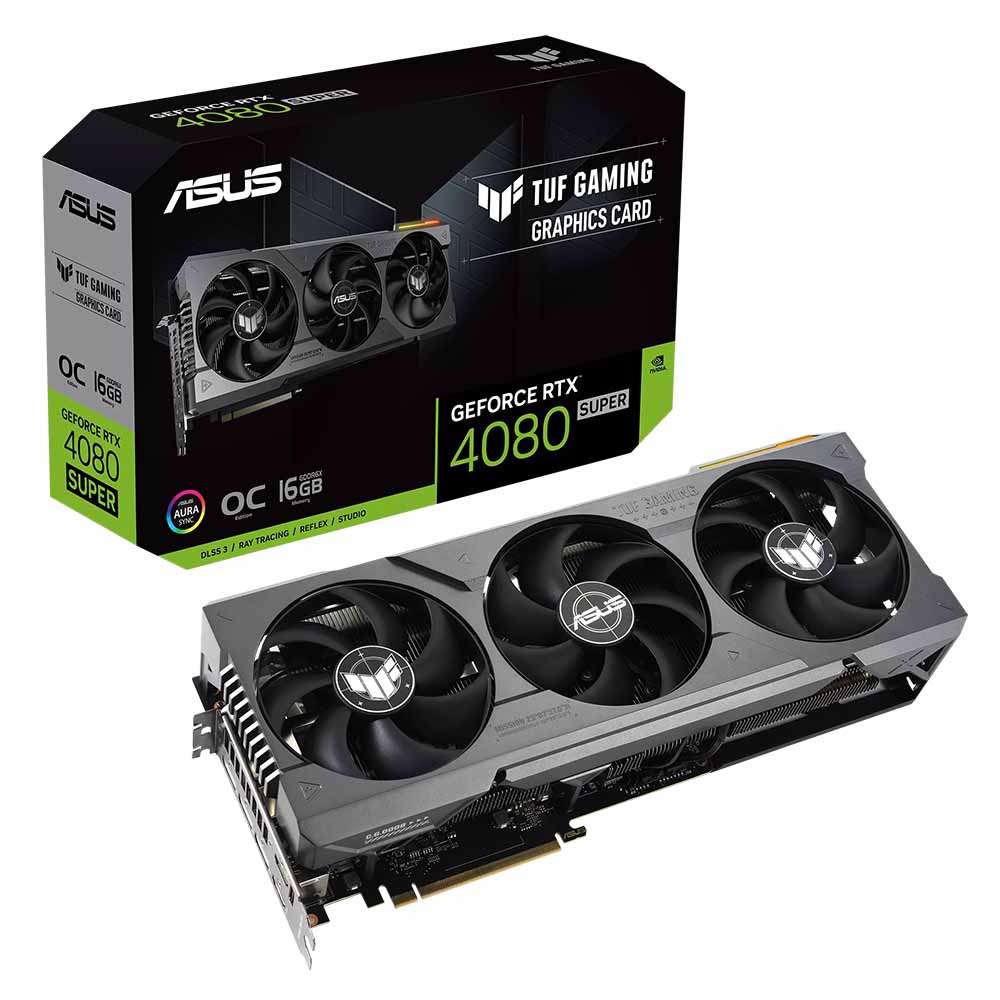 کارت گرافیک ایسوس مدل TUF Gaming GeForce RTX 4080 SUPER 16GB GDDR6X OC Edition