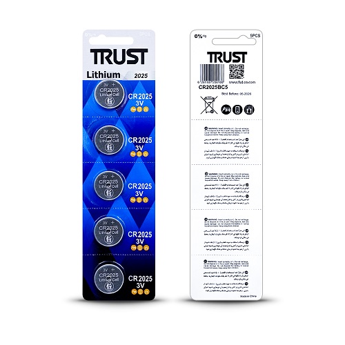 باتری Trust سکه ای 5عددی2025