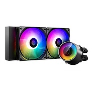 خنک کننده مایع پردازنده دیپ کول Castle 240RGB V2