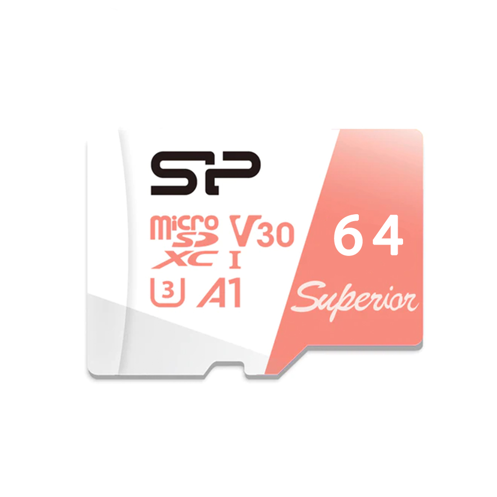 کارت حافظه سیلیکون پاور مدل SP Superior microSDXC UHS-I 64GB