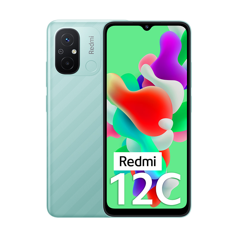 گوشی موبایل دو سیم کارت شیائومی مدل Redmi 12C ظرفیت 128 گیگابایت رم 6 گیگابایت