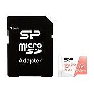 کارت حافظه microSDXC سیلیکون پاور مدل Superior کلاس 10 استاندارد UHS-I U3 سرعت 100MBps ظرفیت 64 گیگا