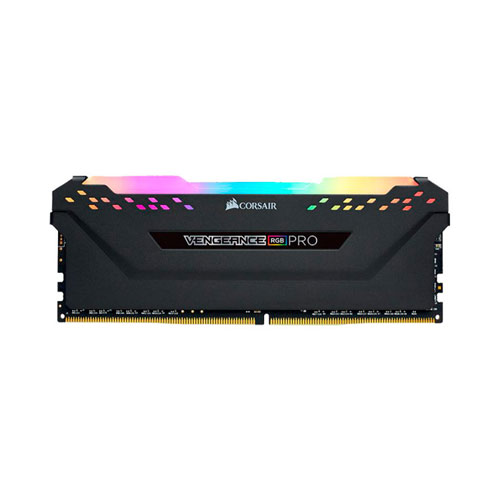 رم دسکتاپ DDR4 تک کاناله 3000 مگاهرتز CL16 کورسیر مدل VENGEANCE RGB PRO ظرفیت 8 گیگابایت