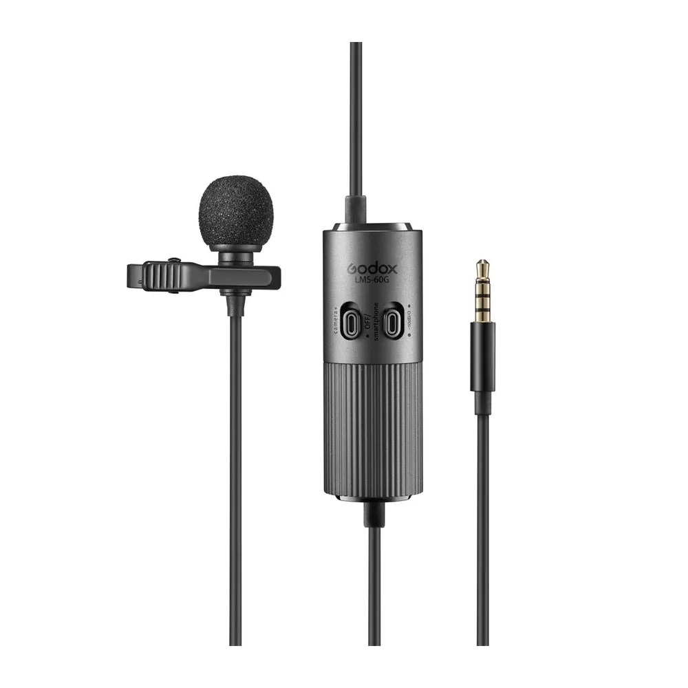 میکروفن گودکس Godox LMS-60G Omnidirectional Lavalier Microphone