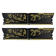 رم کامپیوتر DDR4 دو کاناله 3200 مگاهرتز CL16 تیم گروپ مدل VULCAN TUF GAMING ظرفیت 16 گیگابایت