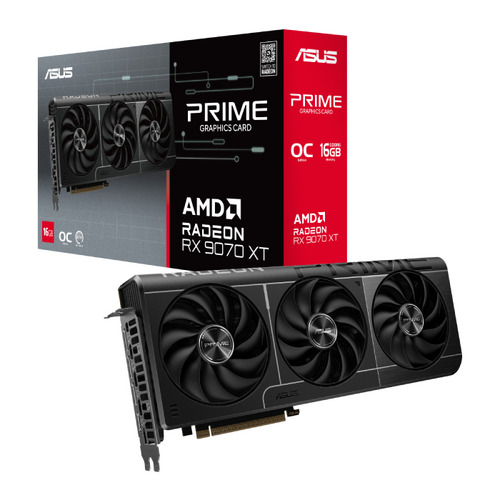 کارت گرافیک ایسوس مدل Prime Radeon RX 9070 OC Edition 16GB GDDR6