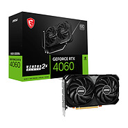 کارت گرافیک ام اس آی مدل GeForce RTX 4060 VENTUS 2X BLACK 8G OC