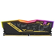 رم کامپیوتر DDR4 تک کاناله 3200 مگاهرتز CL16 تیم گروپ مدل DELTA TUF ظرفیت 16 گیگابایت