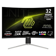 مانیتور گیمینگ ام اس آی مدل MAG 325CQRXF E2 سایز 31.5 اینچ