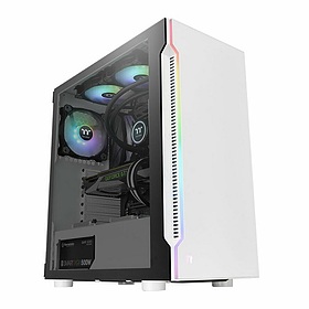 کیس کامپیوتر ترمالتیک H200 TG Snow RGB