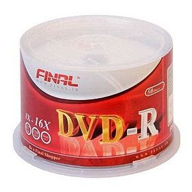 DVD خام فینال Final بسته ۵۰ عددی