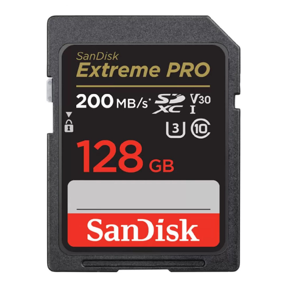کارت حافظه سندیسک مدل SanDisk 128GB Extreme PRO 200MB/s