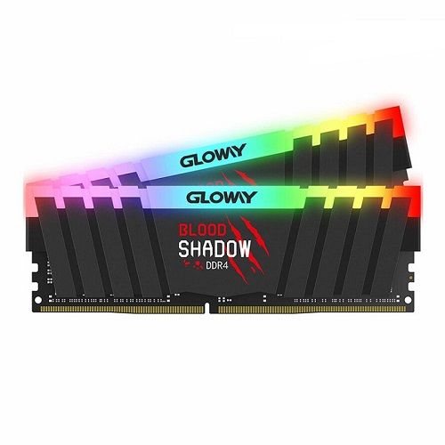 رم گلووی Blood Shadow 16GB Dual 3200MHz DDR4 RGB