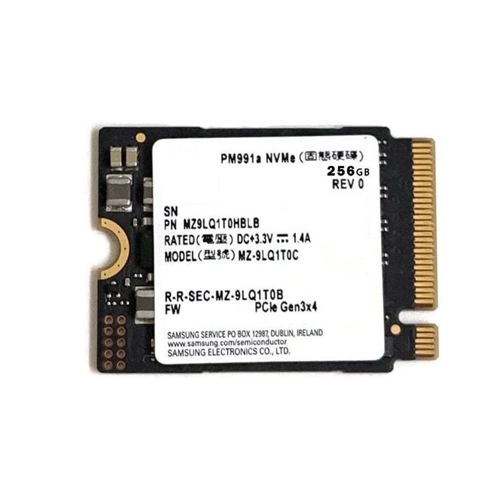 حافظه SSD اینترنال 256 گیگابایت SAMSUNG PM991a NVMe M.2 2230 - استوک
