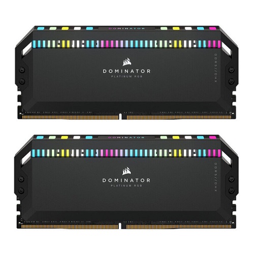 رم کورسیر DOMINATOR PLATINUM RGB 32GB 16GBx2 5600MHz CL40 DDR5