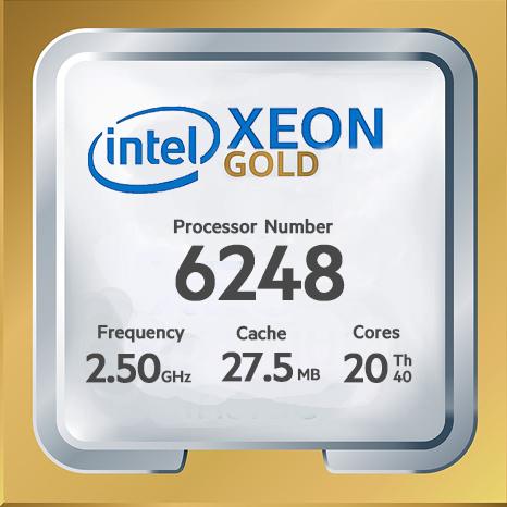 پردازنده Intel سری Xeon Gold مدل 6248 شماره P02516-B21