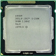 سی پی یو اینتل مدل Core i5-2500K سوکت 1155