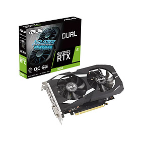 کارت گرافیک گیمینگ ایسوس مدل Dual GeForce RTX 3050 OC Edition 6GB GDDR6 ظرفیت 6 گیگابایت