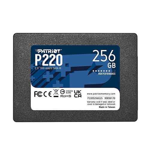 حافظه SSD اینترنال پتریوت مدل P220 ظرفیت 256 گیگابایت