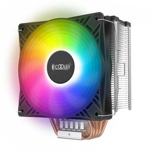 خنک کننده پردازنده پی سی کولر مدل PCcooler GI-X4S نورپردازی RGB