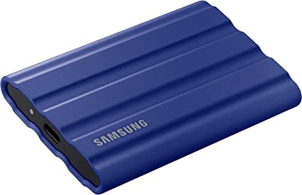  حافظه اکسترنال Samsung-3P T7 Shield Portable SSD, 2TB, Blue 