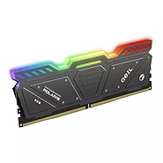 رم کامپیوتر گیل دوکاناله مدل RGB Black 5600MHz CL46 DDR5 ظرفیت 32 گیگابایت