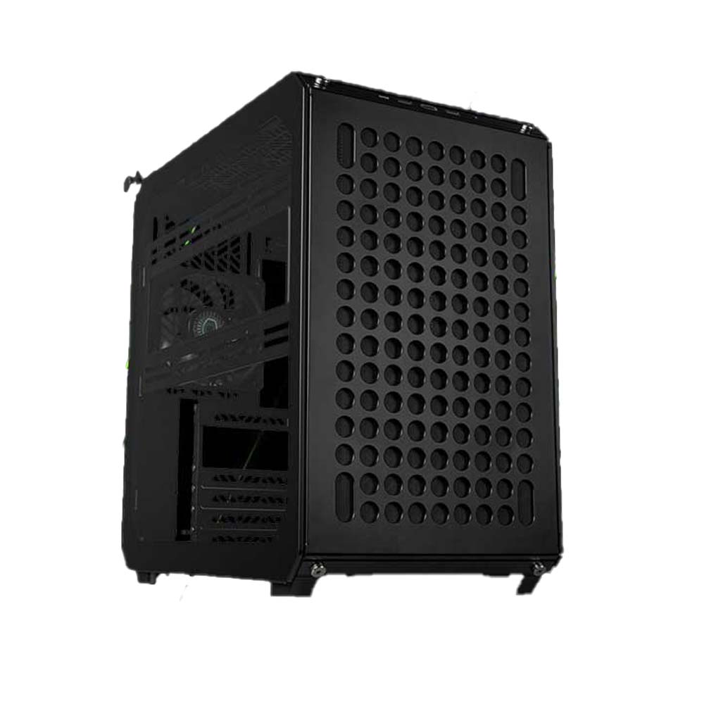 کیس کامپیوتر کولرمستر مدل QUBE 500 FLATPACK BLACK EDITION