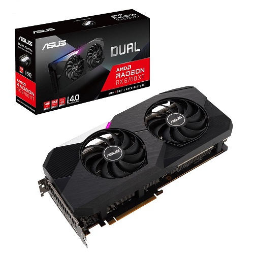 کارت گرافیک ایسوس مدل Dual RX 6700XT