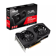 کارت گرافیک ایسوس Dual Radeon RX 6600 8GB