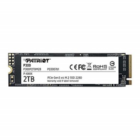 اس اس دی پاتریوت P300 SOLID STATE DRIVE M.2 NVMe PCIe 2TB