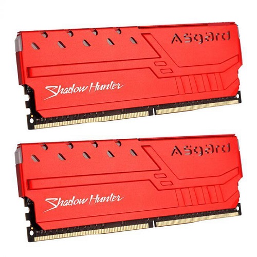 رم ازگارد مدل SHADOW HUNTER J1 16GB PC 3000MHZ RGB RED ASGARD