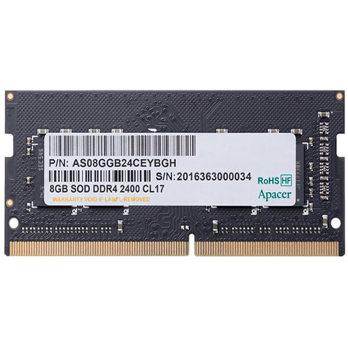 رم لپ تاپ اپیسر 8 گیگابایت DDR4 2400 مگاهرتز تک کانال