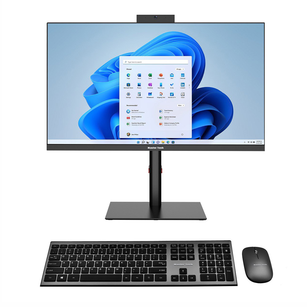 کامپیوتر All In One مسترتک 24 اینچ مدل Master Tech ZN240-C5161SB 24 inch Core i5-10400 16GB 512GB