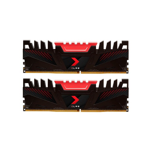 رم دسکتاپ DDR4 دو کاناله 3200 مگاهرتز پی ان وای مدل XLR8 ظرفیت 16 گیگابایت