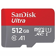 کارت حافظه microSDXC سن دیسک مدل Ultra کلاس ۱۰ استاندارد UHS-I U1 سرعت ۱۵۰MBps ظرفیت ۵۱۲ گیگابایت