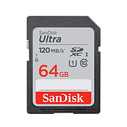 کارت حافظه سندیسک مدل Sandisk ultra sdxc uhs-i card 64GB 120MB