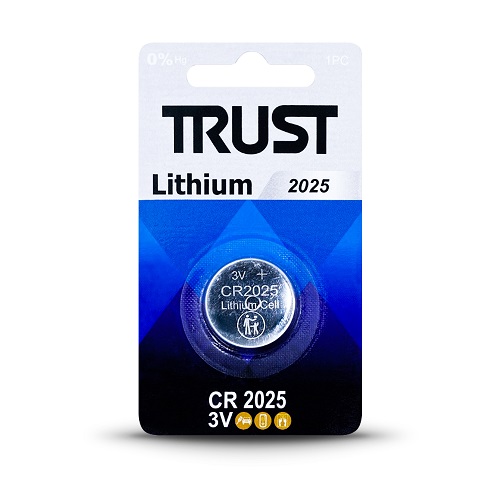 باتری Trust سکه ای 2025 تکی